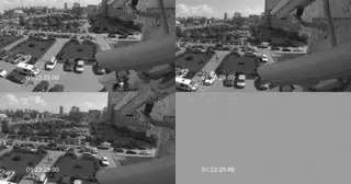 Установка систем видеонаблюдения на парковке в Сибае в октябре